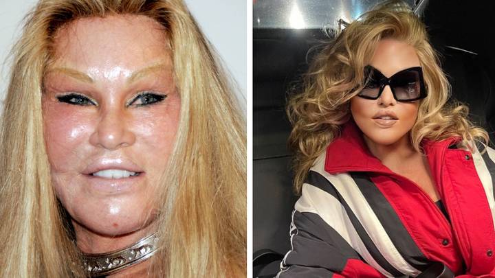 Jocelyn Wildenstein shares throwback photo to 'prove' she's never had plastic surgery
