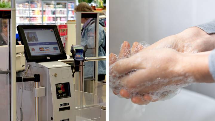 Brits warned to wash hands as swabs from self-checkouts find vile amount of bacteria