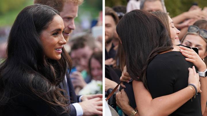 Fans in awe of Meghan Markle after sweet gesture towards fan as she read tributes to Queen