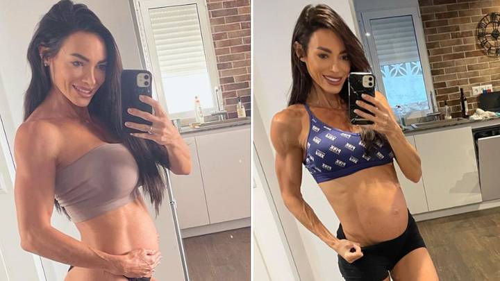 Mum hits back at trolls after being mocked for working out while she was pregnant