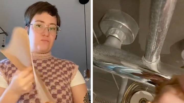 Woman shares genius trick that removes limescale from bathrooms in seconds