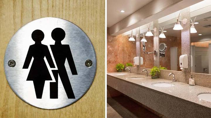 Woman left horrified after uncomfortable encounter in unisex bathroom