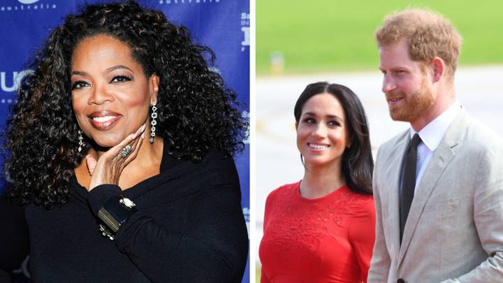 Oprah hopes Prince Harry and Meghan can make peace with Royal Family at Queen's funeral