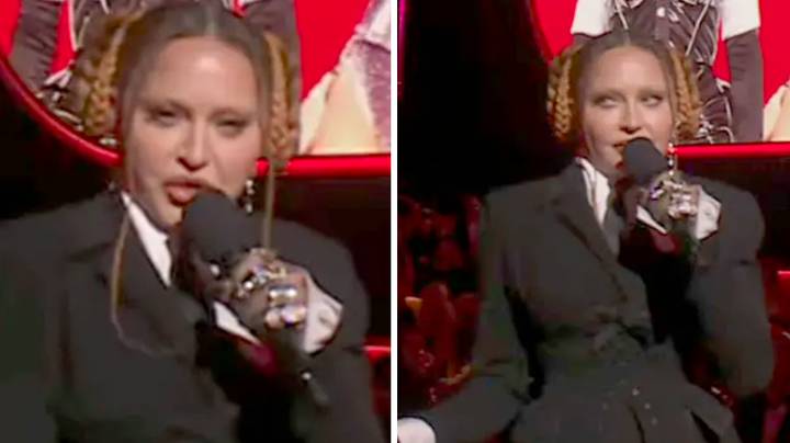 Fans left 'confused' by Madonna's 'new face' at the Grammys