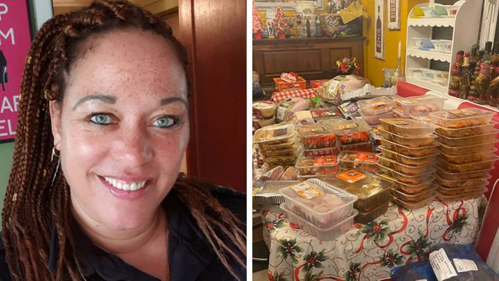 Mum bulk buys so much meat she has enough to feed her family for a year