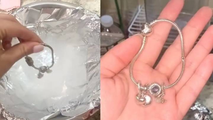 Woman shows how to make Pandora bracelet look good as new in minutes