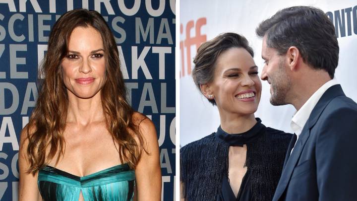 Hilary Swank, 48, announces she's expecting twins after 'waiting a long time'