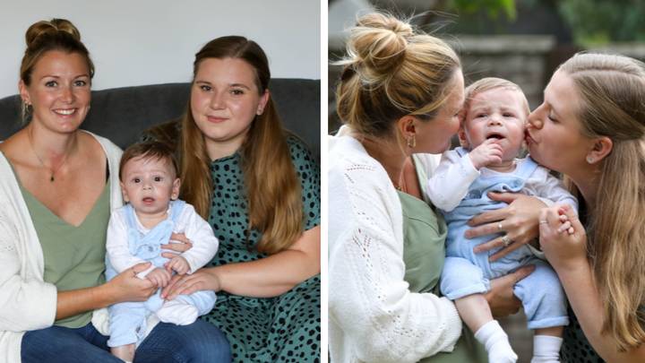 Mum overwhelmed after best friend donates liver to sick six-month-old baby