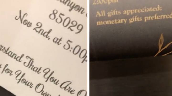 Couple divide opinion after asking wedding guests to pay for their own meal