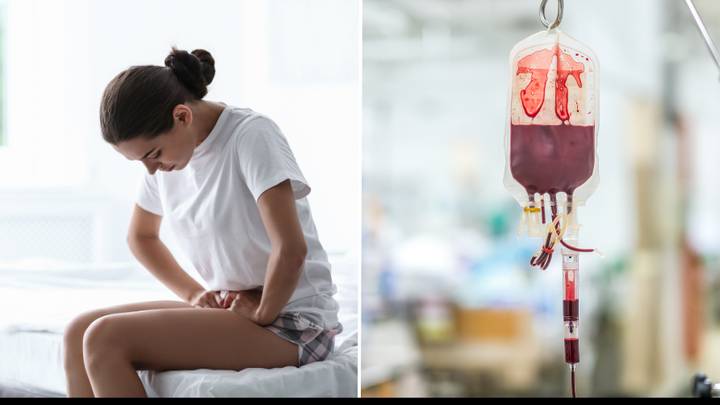 Woman’s period lasted 83 days and she ended up having to have blood transfusion