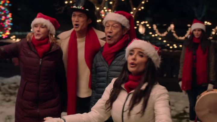 People Can't Stop Crying Happy Tears At Christmas Rom Com Love Hard