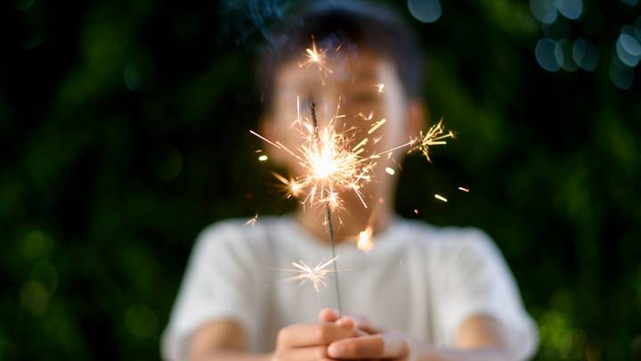 Bonfire Night: Mum Shares Clever Hack To Stop Kids Burning Themselves On Sparklers