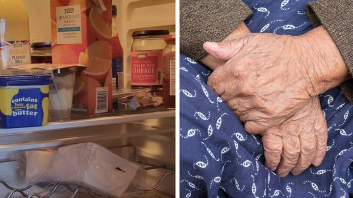Elderly woman in tears as she can only afford eggs on toast for Christmas dinner