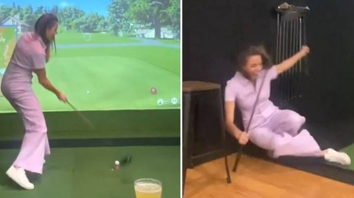 Woman In Stitches After Golfing First Date Ends In Disaster
