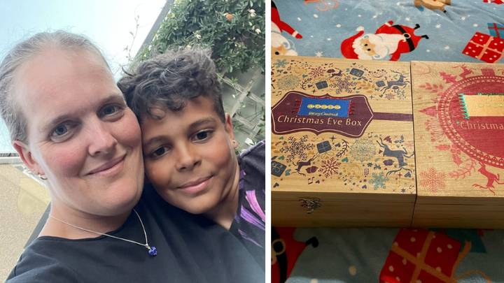 Mum makes her own 'expensive advent calendar' for her children for just £8 each