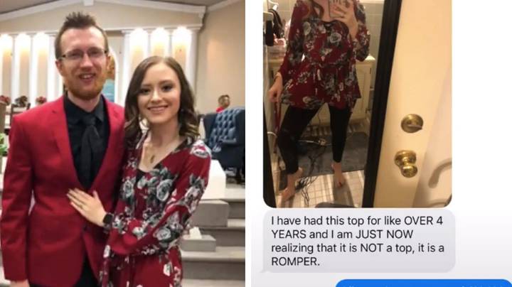 Woman left in hysterics after realising she's been wearing playsuit as a top for years