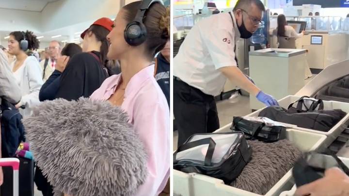 Genius airport hand luggage trick has people seriously divided
