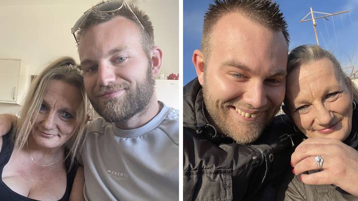 Couple who are mistaken as mum and son get engaged six months after meeting
