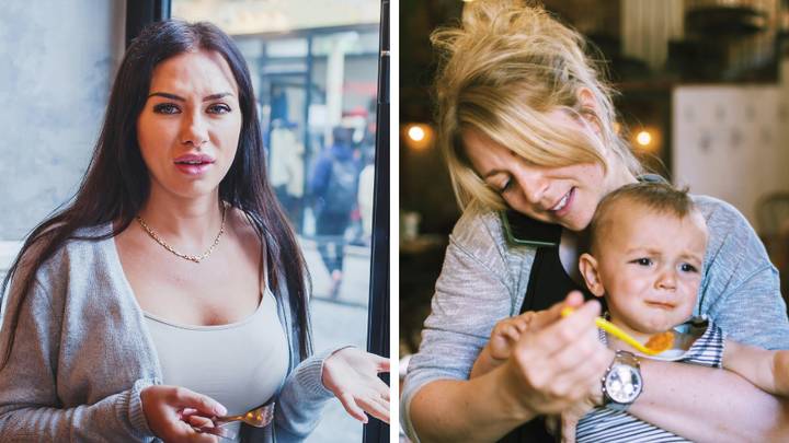 Woman praised for asking restaurant staff to move tables because of crying baby