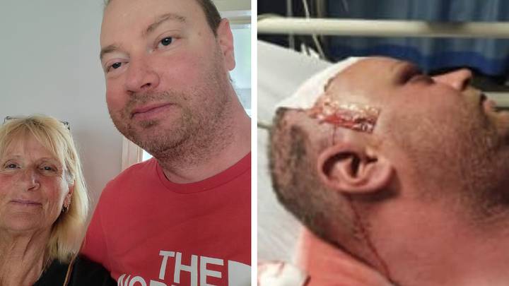 Dad with seven-year headache discovers he has brain tumour at routine Specsavers appointment