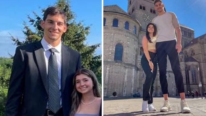 Couple with 22-inch height difference get asked ‘all the time’ if they have issues during sex