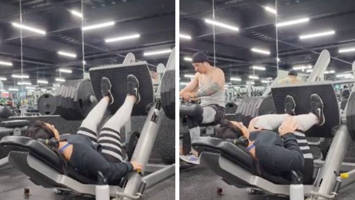 Woman left mortified after accidentally wearing see-through leggings to the gym