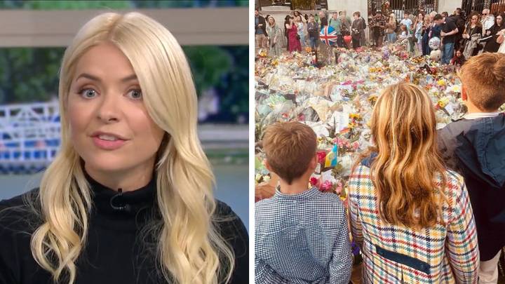 Holly Willoughby shares her children's sweet response after learning the Queen had died