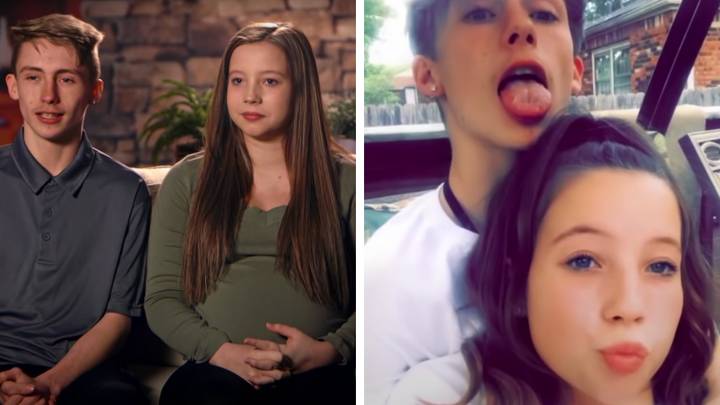 Pregnant teenage couple admit they had sex before they even kissed