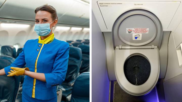 Flight attendant explains why you should always wear a mask when using plane toilet