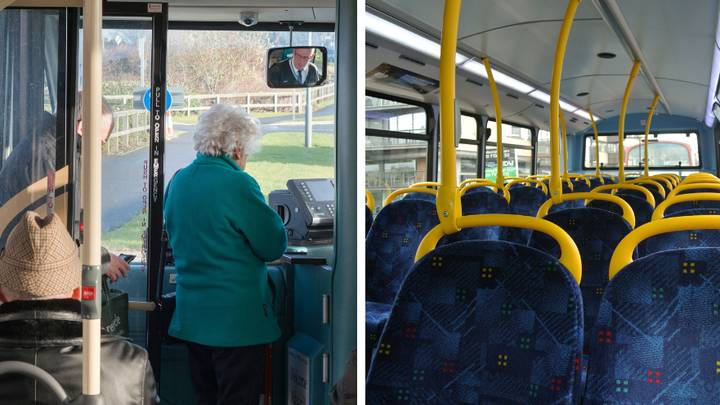Elderly passenger leaves woman in tears after 'kicking her out of front bus seat'