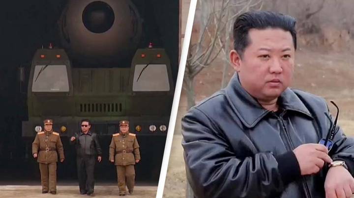 Kim Jong-un Guides Launch Of North Korea’s New ‘Monster Missile’ In Bizarrely Dramatic Footage
