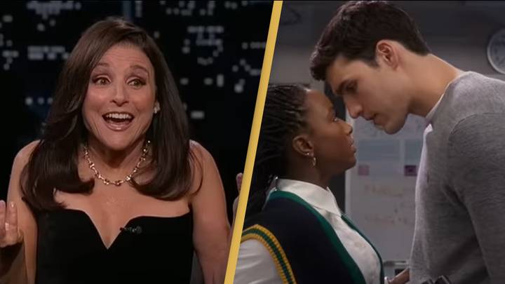 Julia Louis-Dreyfus describes her son's racy scenes in The Sex Lives of College Girls as 'dynamite'