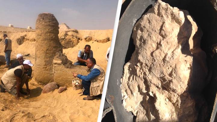 Archaeologists discover 2,600-year-old-cheese in ancient Egyptian tomb