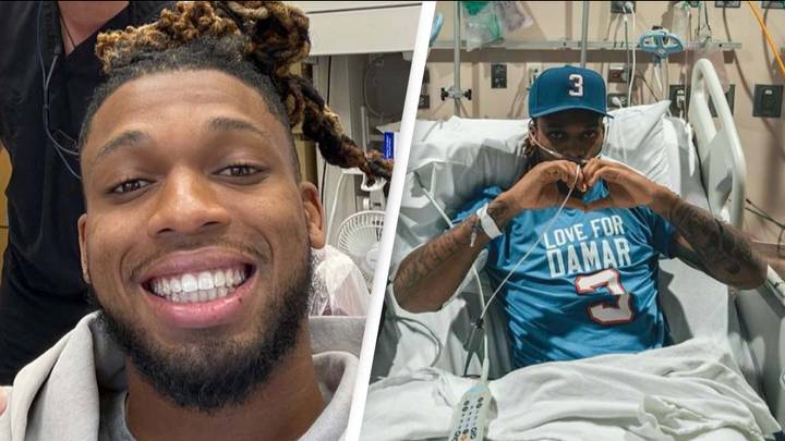 Damar Hamlin released from hospital a week after collapse