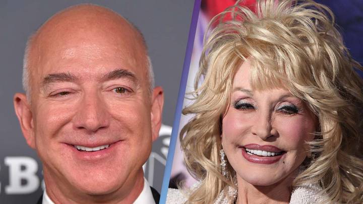 Jeff Bezos awards Dolly Parton $100m prize