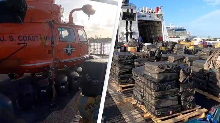 US Coast Guard seizes almost 30,000 pounds of cocaine and marijuana in one heist