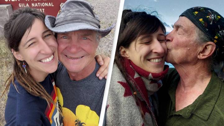 Couple with 45 year age gap explain how they fell in love