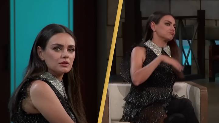 Mila Kunis reacts perfectly to being booed on Jimmy Kimmel show