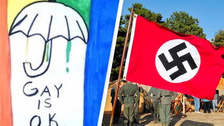 Outrage As Student's LGBTQ+ Art Reportedly Compared To 'Nazi Flag' By School Administrator