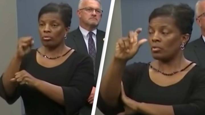 ‘Fraud’ pretends to be sign language interpreter and starts doing ...