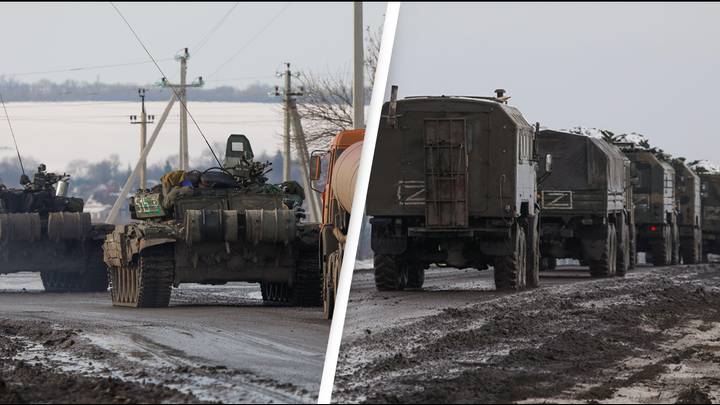 Ukraine: 40-Mile Convoy Threatens Kyiv As City Remains In Government Control For Sixth Day Of Fighting