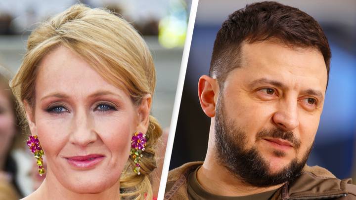 JK Rowling Tricked Into Thinking She's On Zoom Call With President Zelenskyy