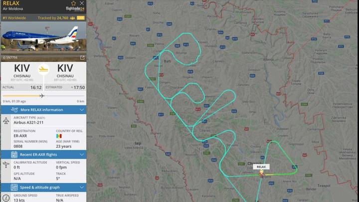 Pilot Writing Diplomatic Message In Sky Using Route At Ukraine's Border Exposed As Stunt
