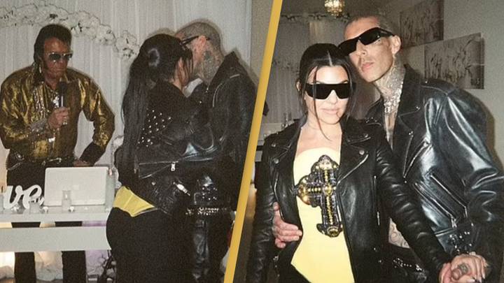 Elvis Impersonator Who Married Kourtney Kardashian And Travis Barker Says He Almost Turned The Pair Away