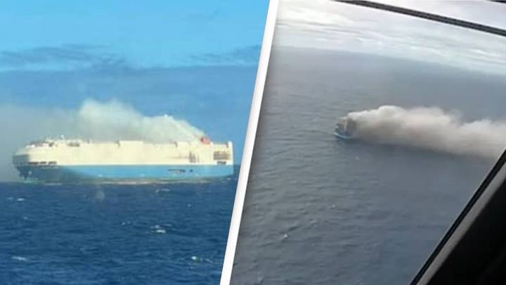 First Cost Estimates Made For Ship Carrying More Than A Thousand Porsches On Fire