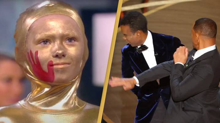 The View slammed for dressing child up as Will Smith's Oscars slap for Halloween