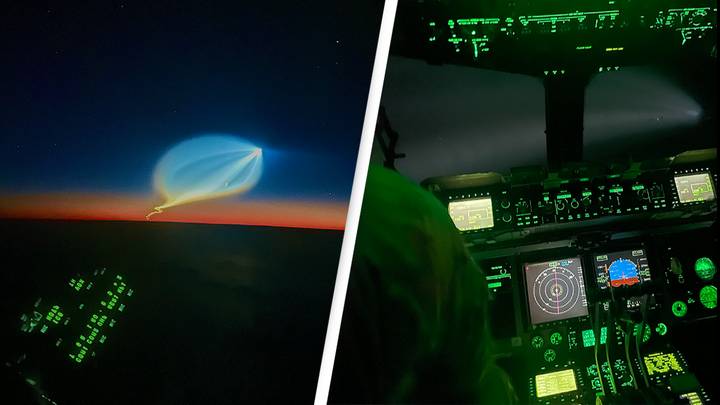 Bizarre lights in sky leave US Air Force absolutely baffled