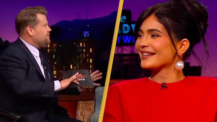 Kylie Jenner explains to James Corden why she hasn’t revealed her son’s new name