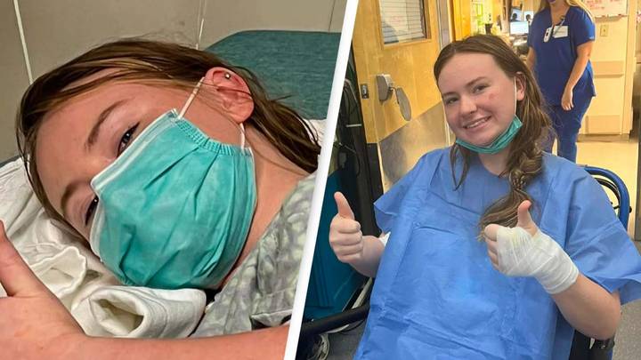 Student recovering after being struck by lightning on first day of university
