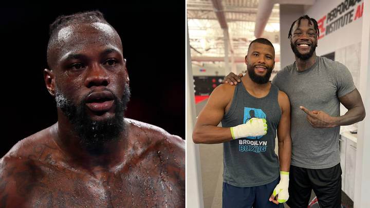 Fans Genuinely Can't Believe The Size Of Deontay Wilder's Legs In New Training Picture